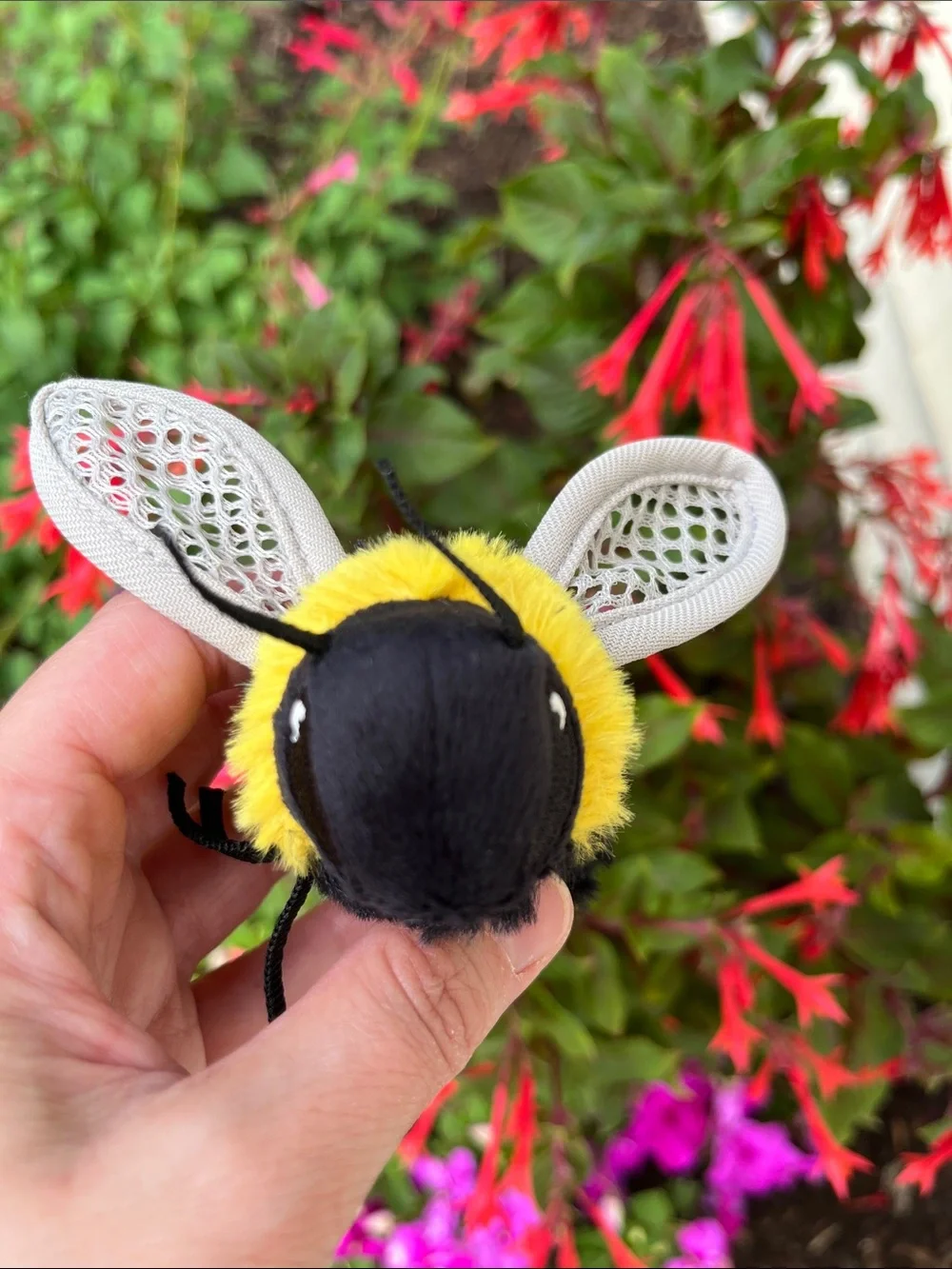 Handmade Bee Keychain Purse Charm 🐝